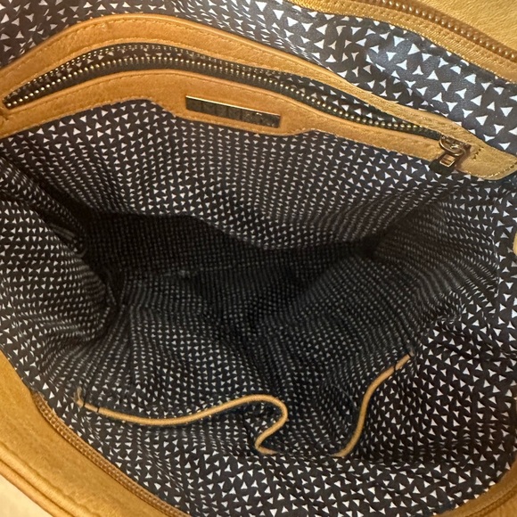 MMS Design Studio Loretta Messenger Vegan Leather Backpack - Picture 12 of 12